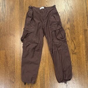 TNA Chocolate Brown Cargo Pants